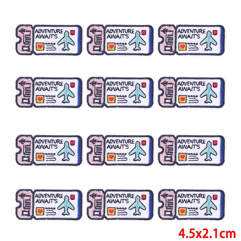 

10 шт./лот, оптовая продажа, вышивка, железные нашивки для одежды, нашивки для одежды, куртки, декор, аппликация, принадлежности для шитья