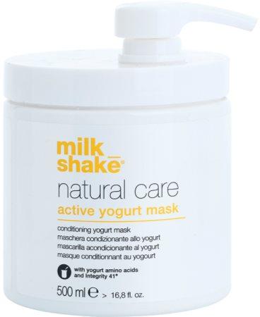 

masque actif au yaourt pour cheveux TU прозрачный
