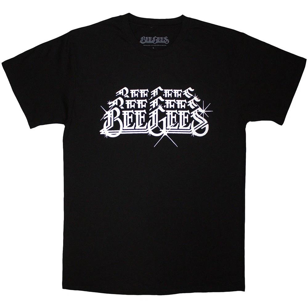 

Bee Gees Unisex T-Shirt: Stacked Logo (Black) (Medium) 3XL