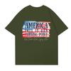 Women's Fashion Casual Printed Short Sleeve Round Neck Pullover Tops