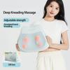 JINKAIRUI Vollautomatisches Massagekissen, wiederaufladbar, Heißkompresse, Taillenstütze, Haushalt, multifunktionales Knetmassagekissen, Taillenmassagegerät