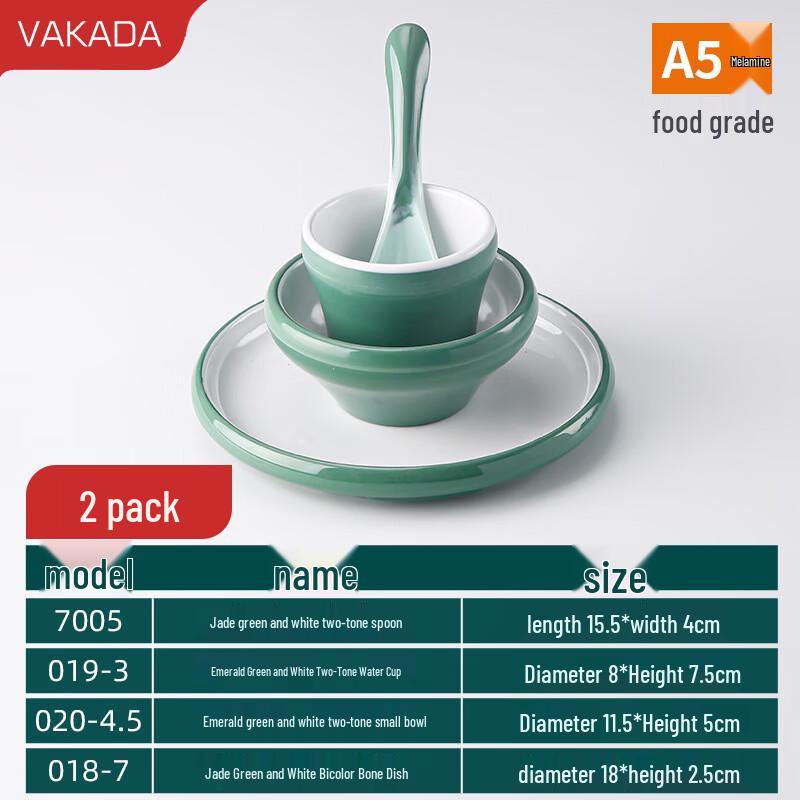 VAKADA Minimalist Silicone Tableware Set