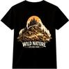 Mountain T-Shirt Nature Hiking Adventure Outdoor Camping Lover Gift Graphic Tee