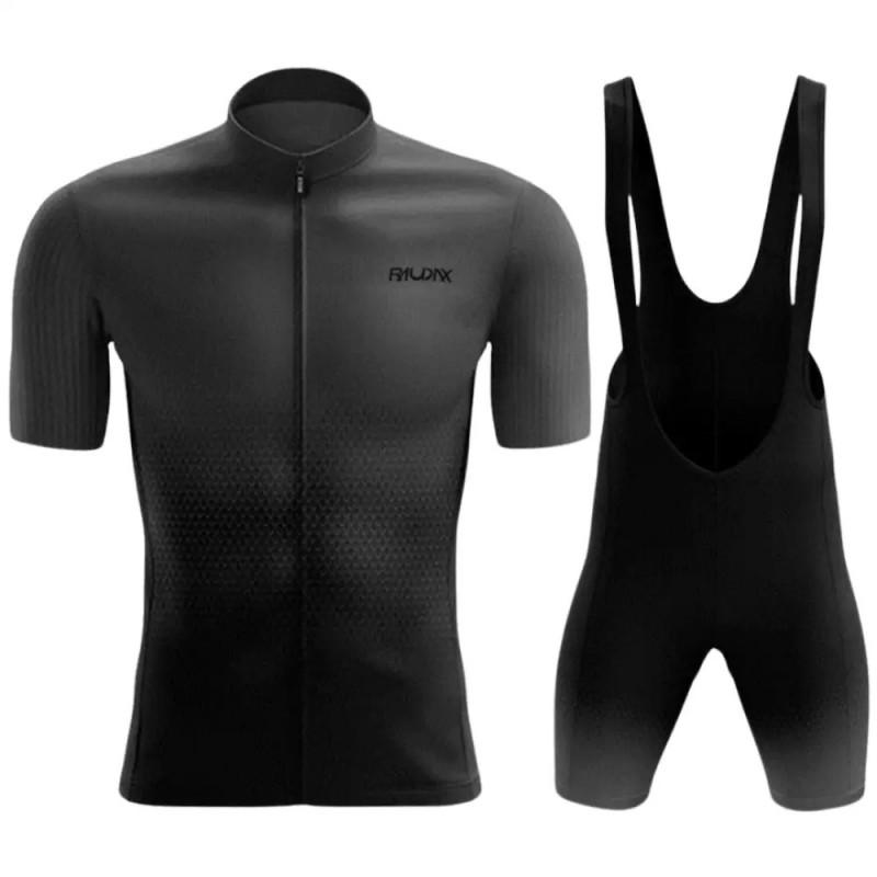 Herren Kurzarm Fahrradtrikot Set Mountain Road Bike Schnelltrocknend Atmungsaktiv Reitbekleidung
