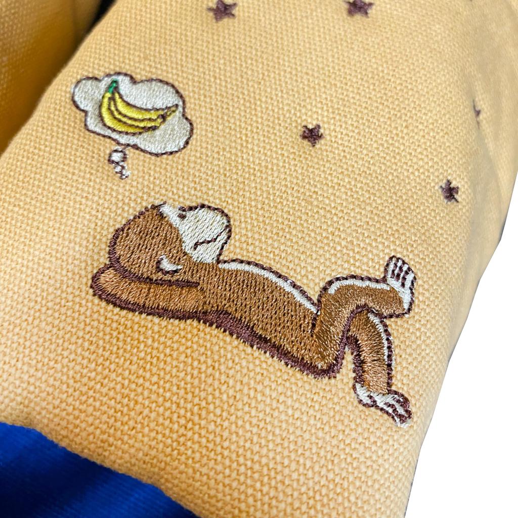 Marushin Curious George Star Night George Stylish Indoor 4765025100 Slippers, Use,
