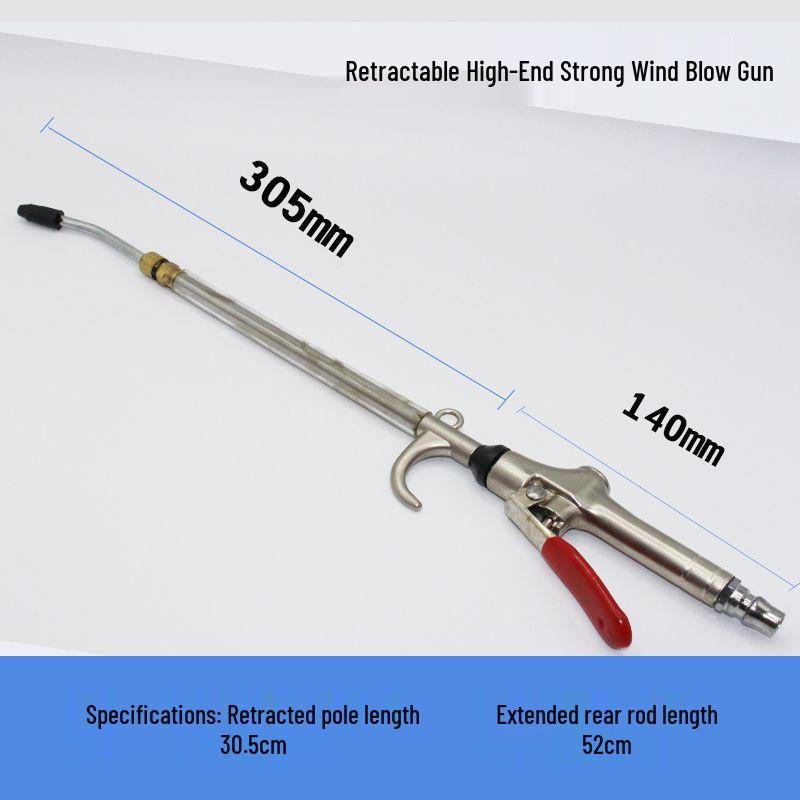 High-Pressure Pneumatic Air Blow Gun for Dust Removal: Versatile Spray Gun for Cars and Trucks