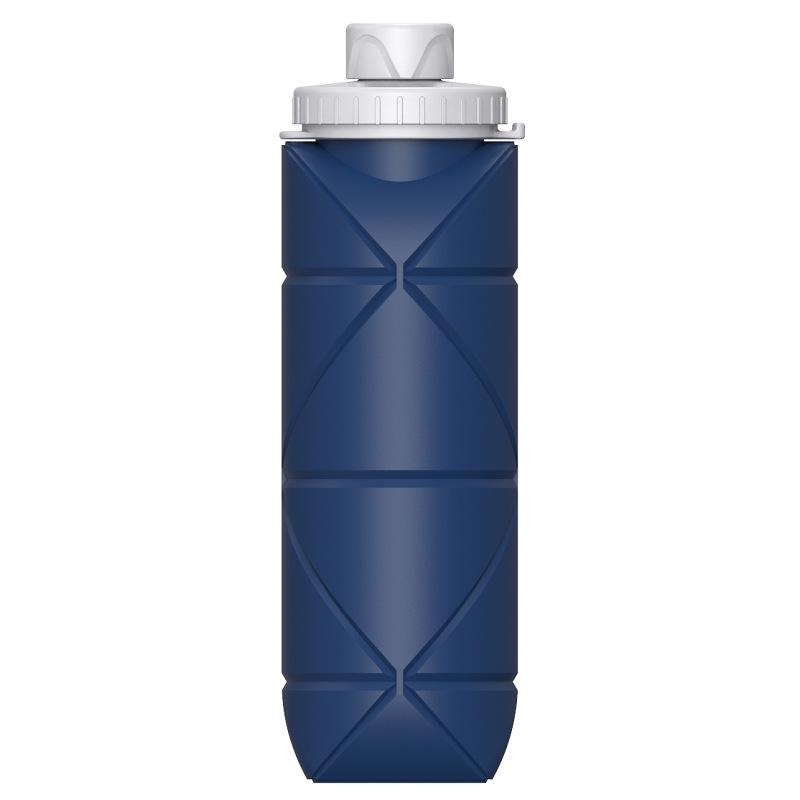 Foldable Silicone Sports Water Bottle with Straw - Portable & Telescopic Gift
