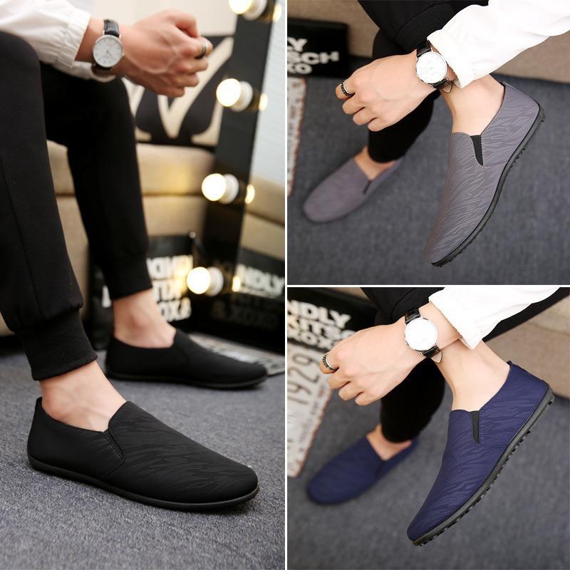 New summer business beanie shoes personalized lazy shoes trend one pedal British sports and leisure shoes