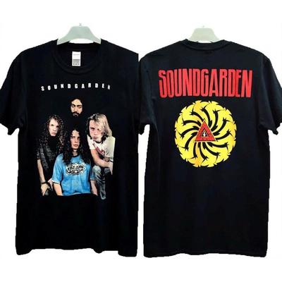 Heißer Verkauf NEUES Soundgarden Vintage Stil Unisex Schwarzes Baumwoll-T-Shirt Herren Damen Streetwear Harajuku Mode Sommer Neues T-Shirt Locker Lässig Übergroßes Oberteil