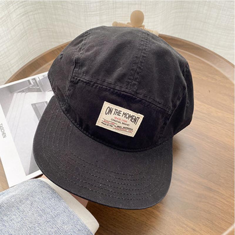 On The Moment Retro Herren- und Damen-Street Hip-Hop-Hut Mode Blüten-Sonnenhut Baseballkappe Lässiger Vielseitiger Flachkrempenhut