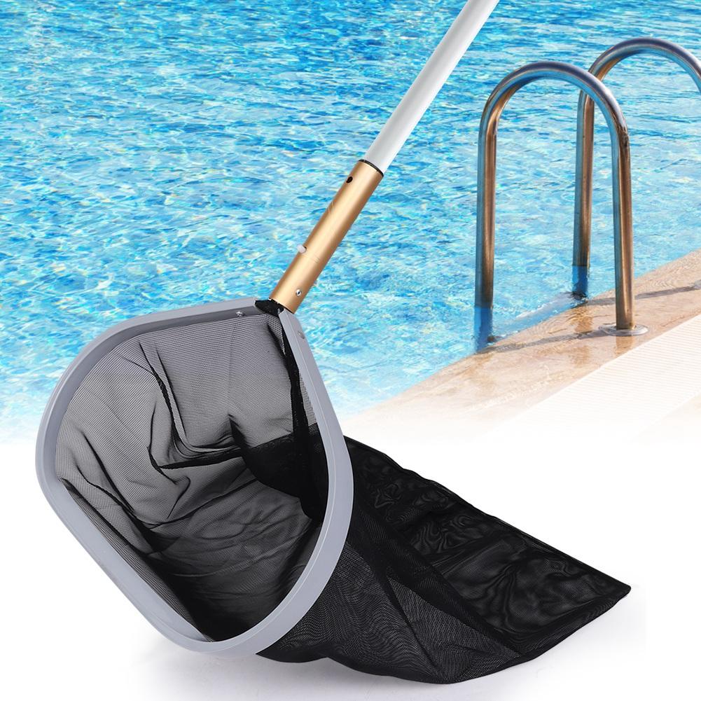 Leaf Skimmer Net Swimming Pool Mesh Rake Accessory Tool for Removing Leaves