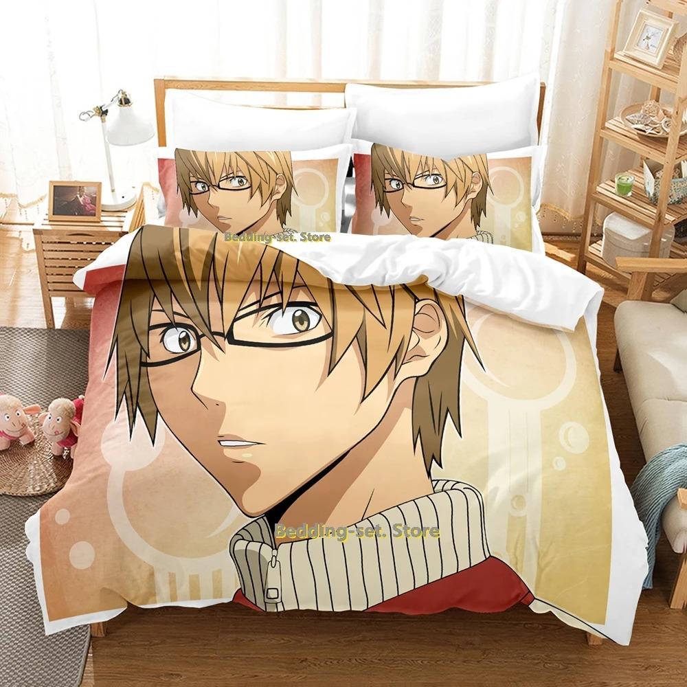 Bakuman Bedding Set Single Twin Full Queen King Size Bed Set Adult Kid Bedroom Duvetcover Sets 3D Print Anime Bed Sheet Set