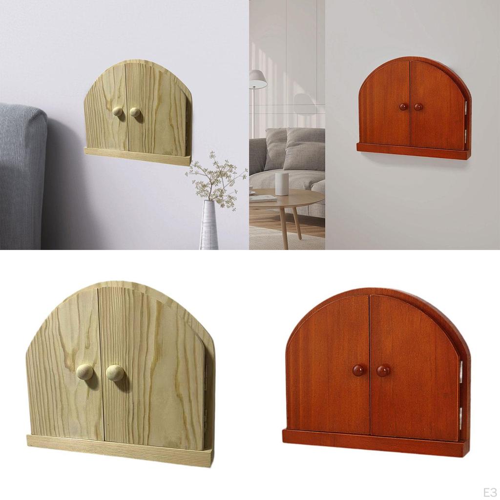 Wood Door Home Decor Dustproof Electrical Outlet Cover
