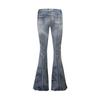 VIONA Autumn Winter Women's Denim Pants Dark Academia Cargo Jean Flared Bell Bottom Designer Kpop Japanese Y2k 2000s Goblin Core