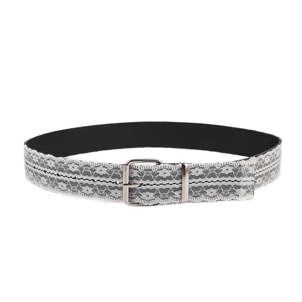 Lace Flower Simple And Element Design Women Casual Waist Belt For Daily Use