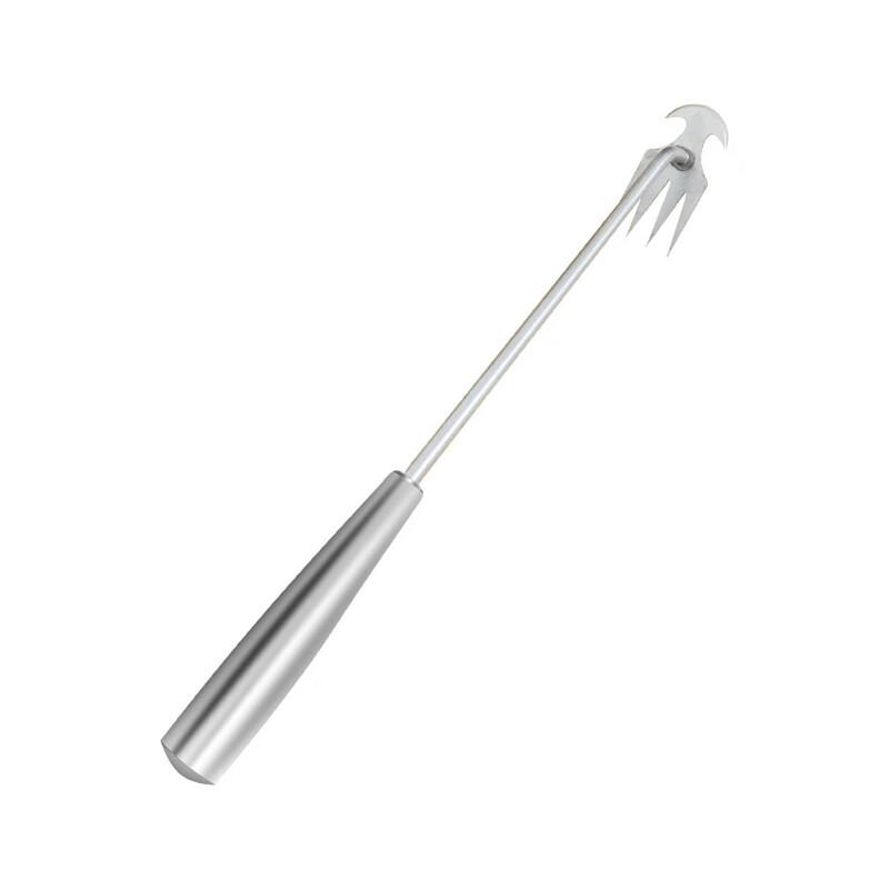 Stainless Steel 3-Prong Root Weeder