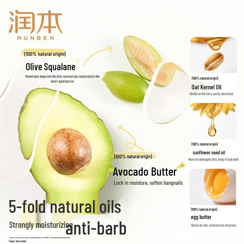 Runben Kids' Cuticle Repair Cream (2x4g)