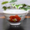 Waza no Kura Stilvolles Teeschalen-Geschirr, Kutani Ware, Reisschale, Kamelie, Keramik-Teeschale, Marke japanisches Geschirr, hergestellt in Japan