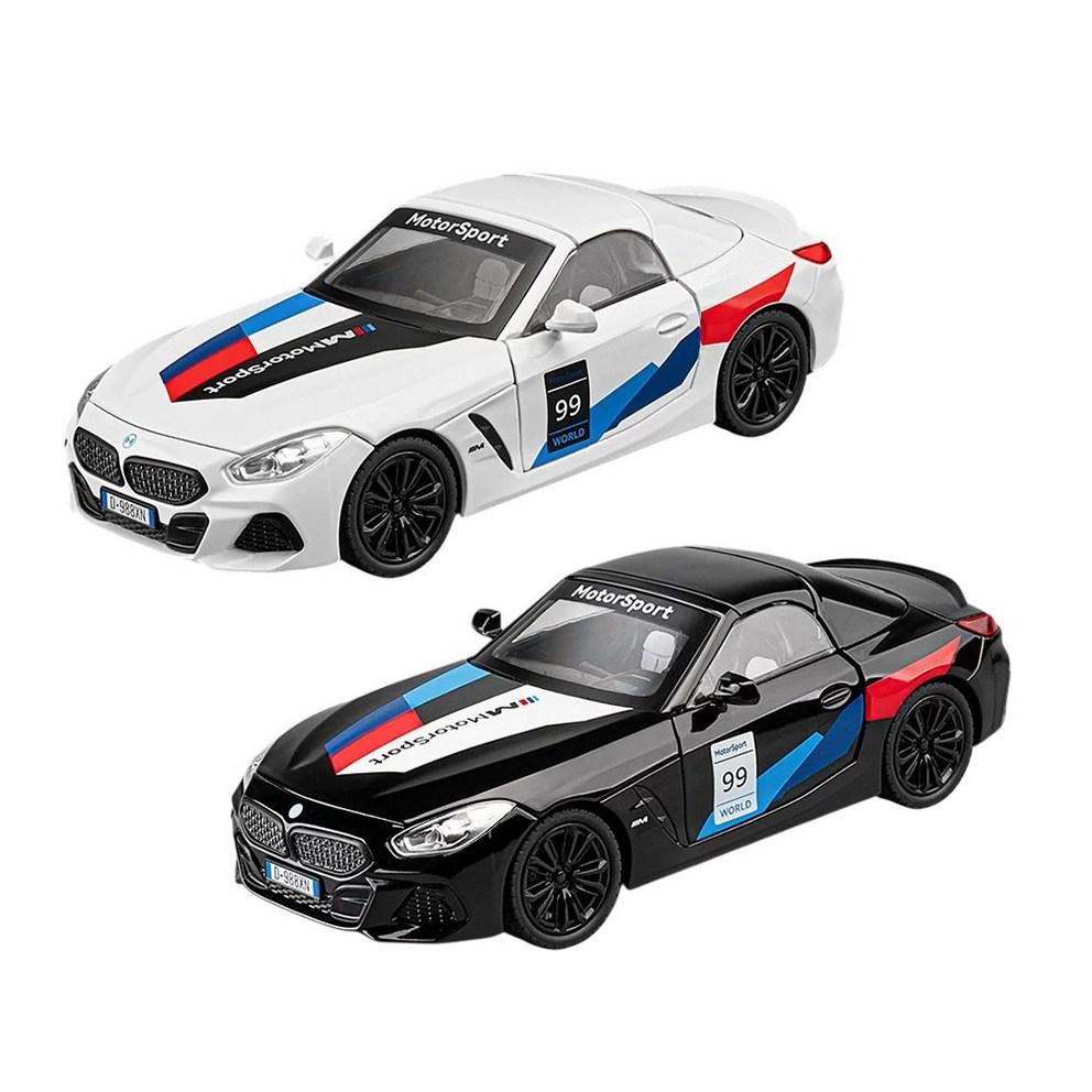 BMW Z4 1:22 Skala Druckgusslegierung Sport-Cabriolet-Modellauto & Sammlerfigur - Schwarz
