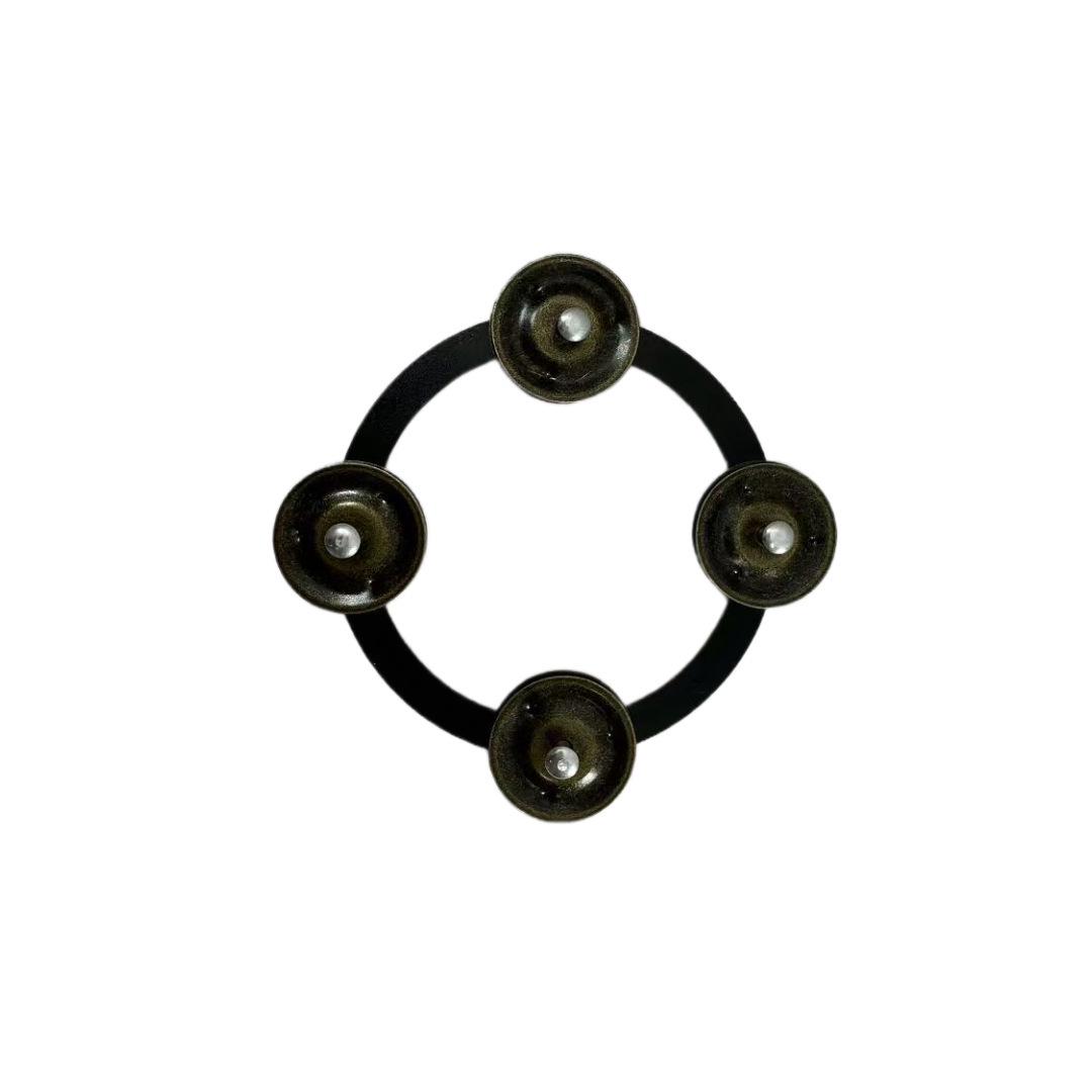 Snare Drum Shaker & Foot Cymbal Bell Ring