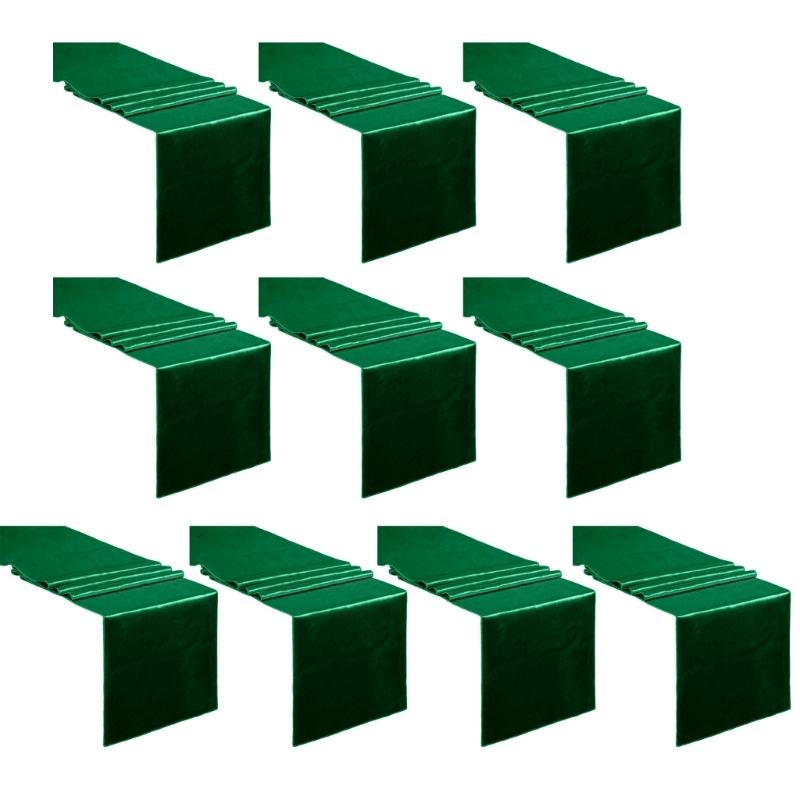 10шт скатертей для прямоугольных круглых столов для свадебных вечеринок — фото 8