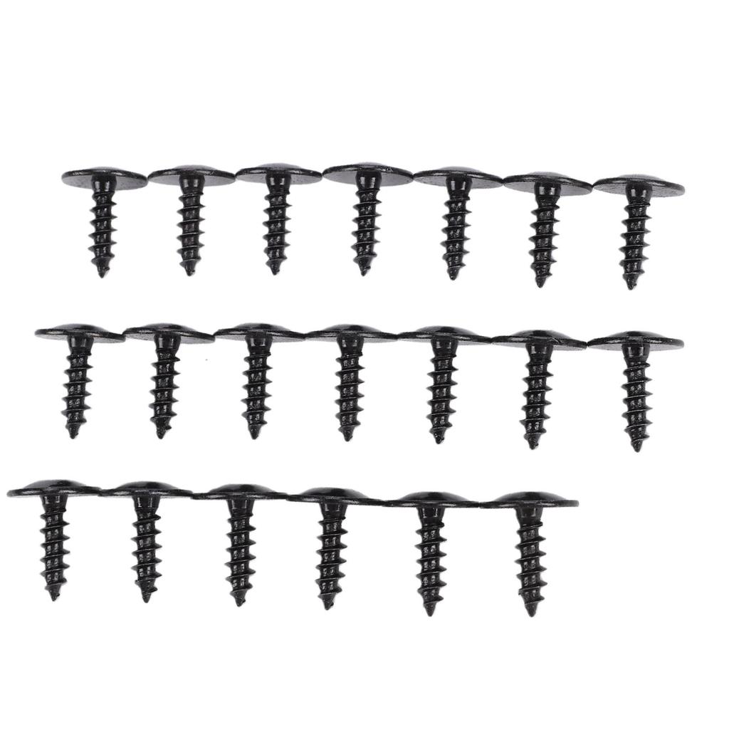 20PCS Bumper Screw N90974701 M5x16 Self Tapping Mud Flap Screw Replacement for Allroad RS5 Sportback RS7 S4