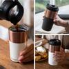Takeya Official Tumbler 350ml Vacuum Insulated Double Structure TAKEYA FLASK Tumbler 12 Stainless Steel Two Tone Color Cold Insulation Hot Water