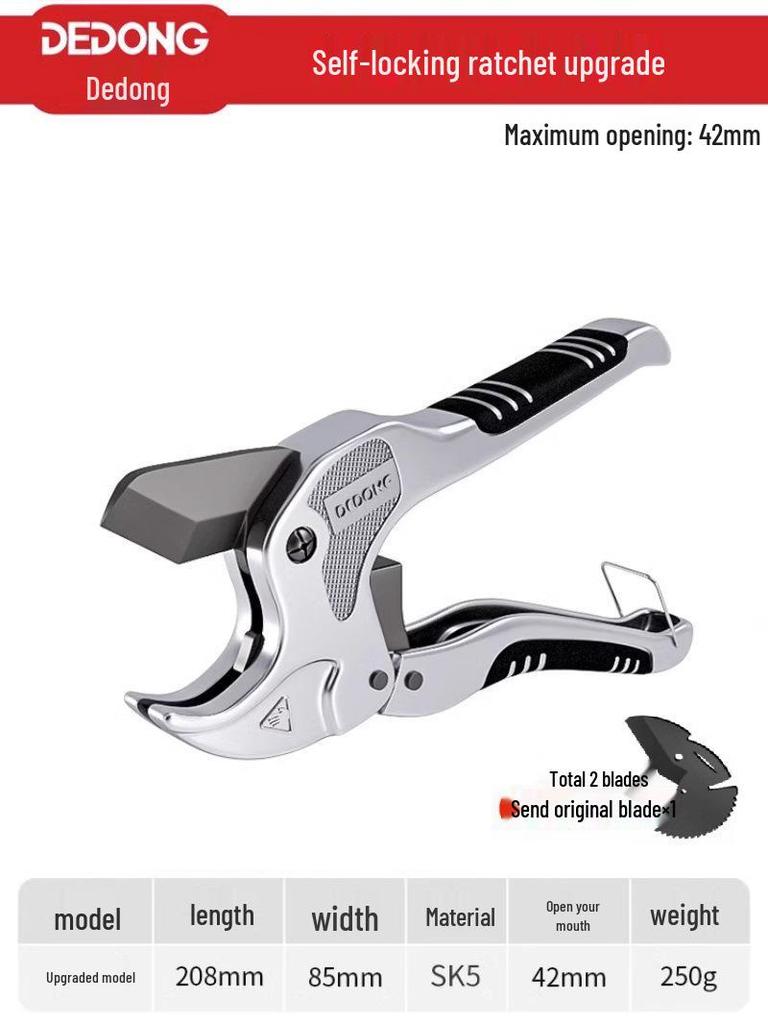 Professional PVC Pipe Cutter: Quick-Cut PPR & Conduit Pipe Scissors