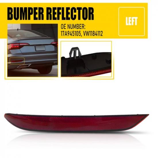 

Rear Bumper Reflector Light Lamp Left Side For Volkswagen Jetta A
