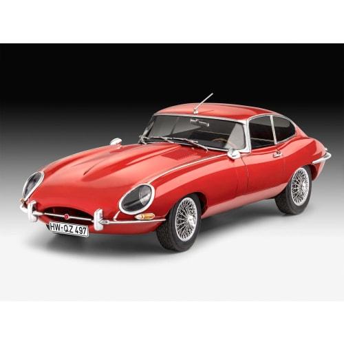 German Revell 1/24 Jaguar E-Type (Coupe) Plastic Model Kit 07668