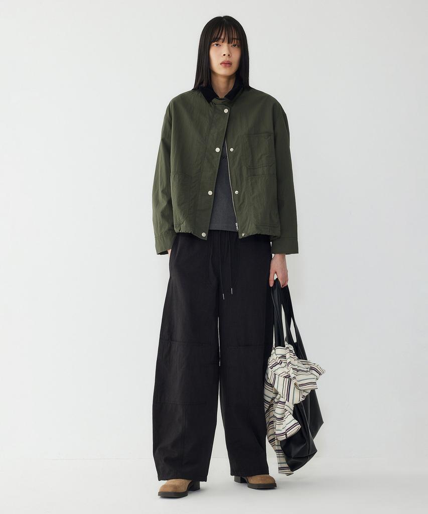 STUDIO TOMBOY Elastic String Carpenter Pants_Black 9176231983