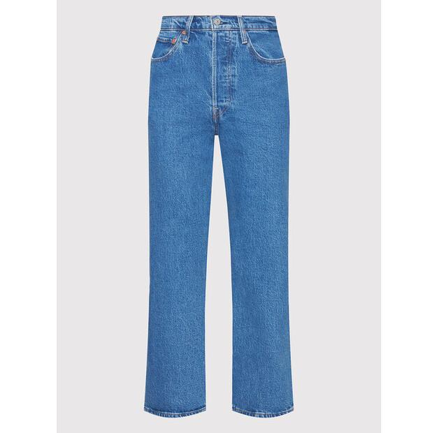 Levi's Ribcage Ankle Jeans 72693-0117 Blue Straight Fit