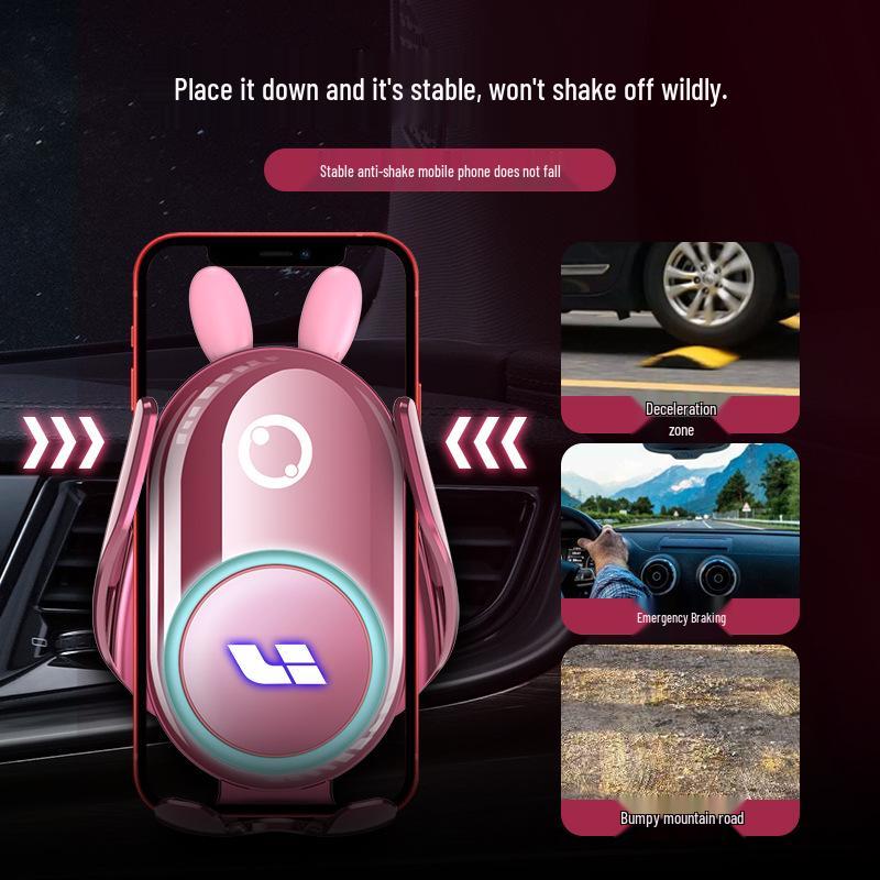 Applicable Ideal L8/L9 Car Mount: Modified Decorative Interior Navigation Bracket