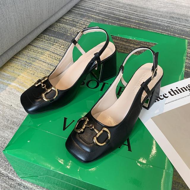 Fashion Women 'S High -Heeled Shoes Summer With Heels Women 'S Single Shoes  Women 'S High -Heeled Sandals Beach Slippers Pumps