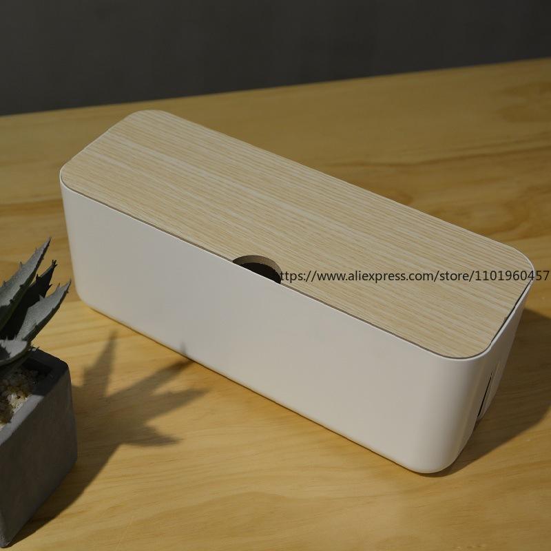 Wire Storage Box Power Cord Charging Data Cable Power Socket Organizing Wire Storage Box