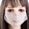 Mask For Women Fishing UV Protection Hiking Outdoor Face Cover Face Shield Lace Mask Sunscreen Mask