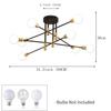 Iron Chandelier Lights Room Decor Gold Ceiling Light Bedroom Decoration Hanging Chandelier Living Room Pendant Lamps Kitchen