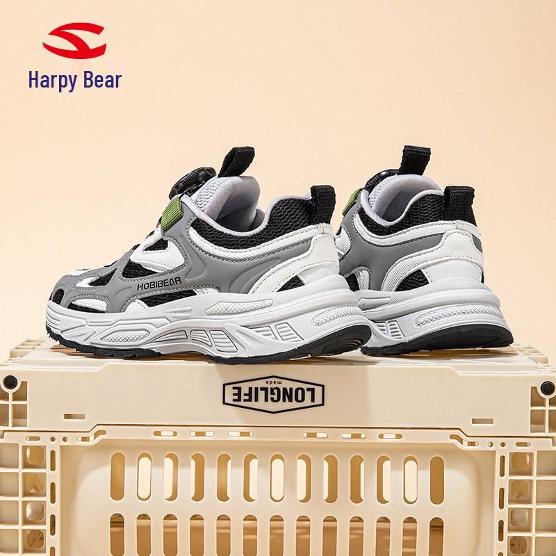 Happy Bear Breathable Mesh Lightweight Unisex Shoes for Spring and Autumn