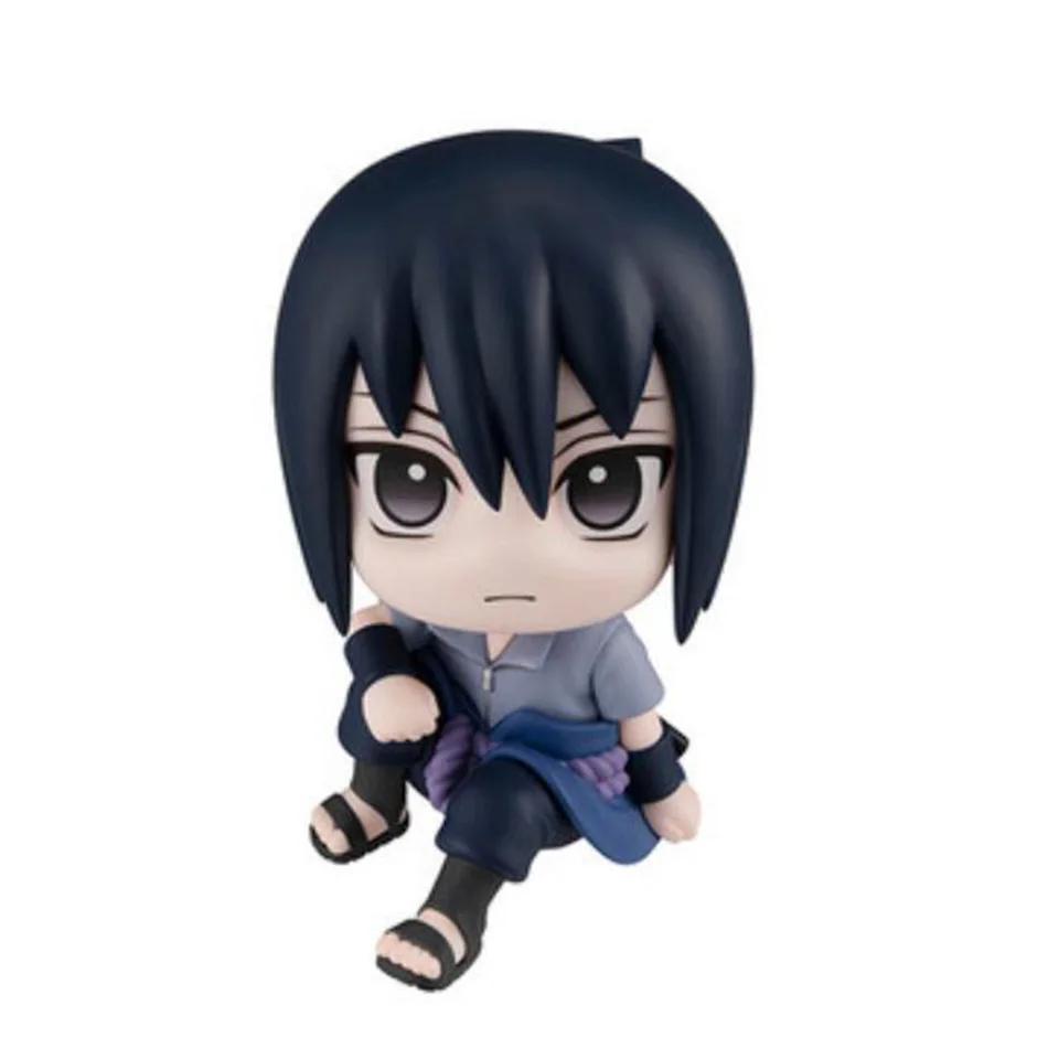 Popular Naruto anime figures Kakashi action figures Q version models cute Sasuke Itachi figures car decoration accessories toys