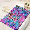 Leopard Pattern Carpet Rug for Living Room Bedroom Home Sofa Decoration,Kids play Non-slip Floor Mat