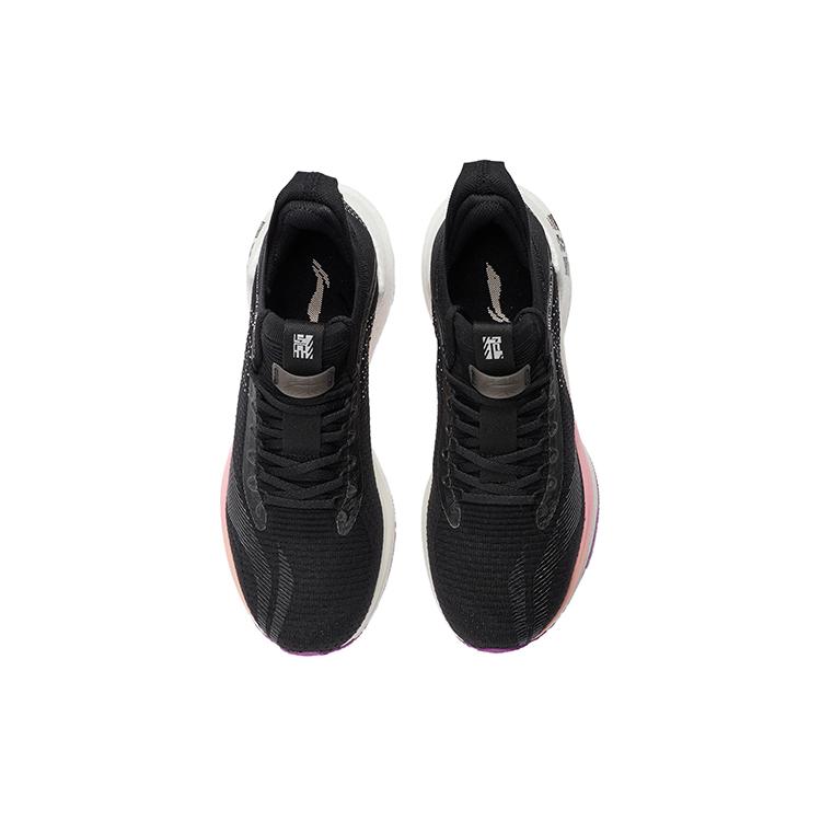 Li Ning Shadow Essential Textile, Synthetic Leather Slip Resistant Abrasion Resistant Low Top LIGHT FOAM Running Shoes ARHR126-9