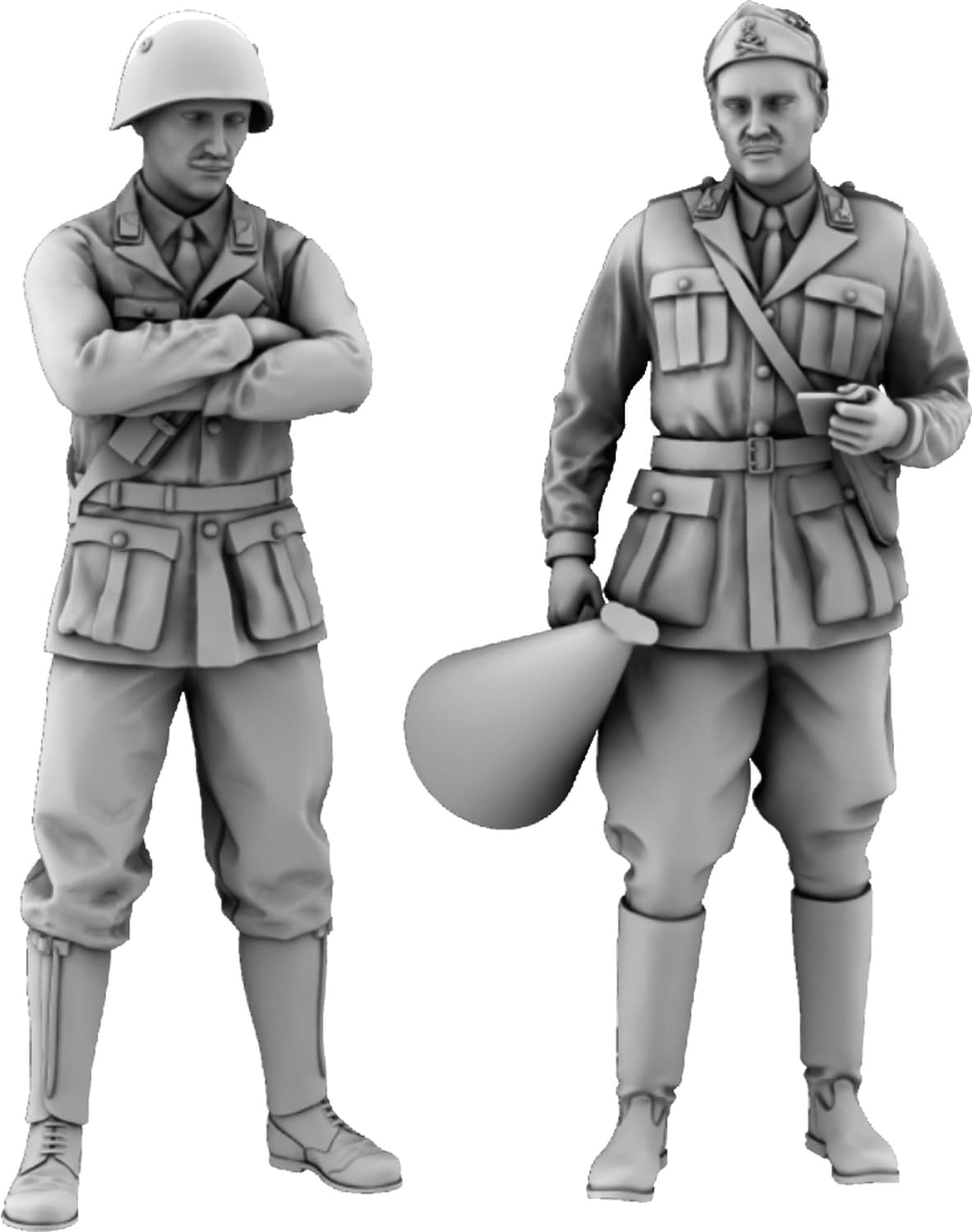 

IBG Italian Infantryman Standard Uniform Resin Kit PBU7275 1/72 (2 Figures) (Personnel)
