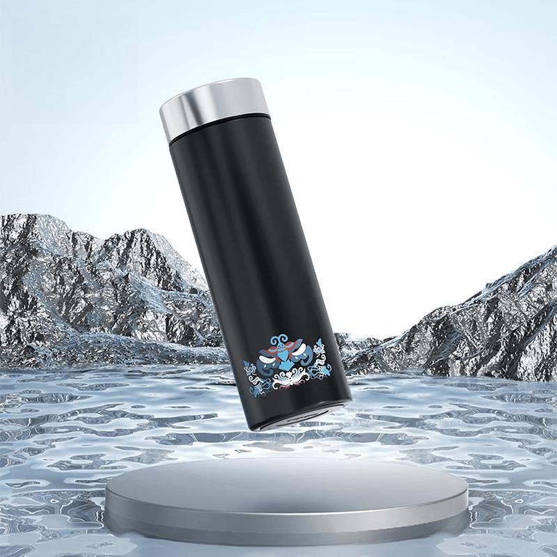 

Shangqi Silver Insulated Mug with Ceramic Liner
