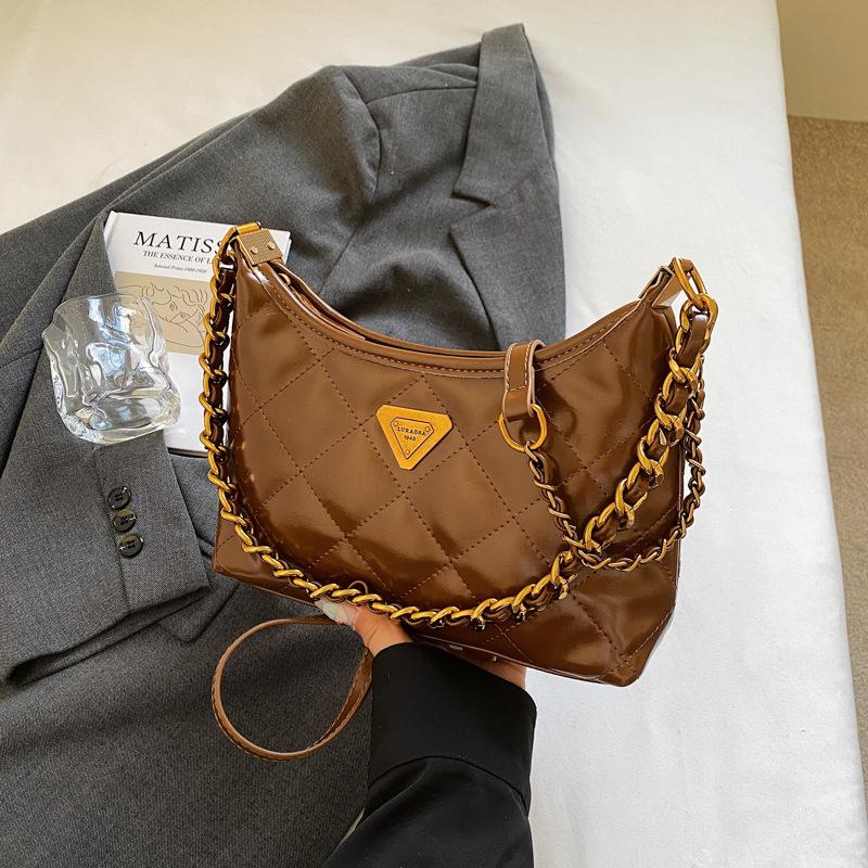 Nische leichter Luxus Tasche Damen 2025 neu Diamant Kette Tasche modisch vielseitig Temperament fortschrittlich einzelne Schulter Umhängetasche