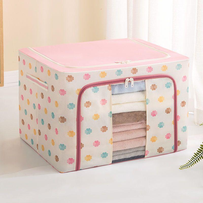 Large Quilt Storage Bag Dust-proof Wardrobe Quilt Clothes Organizer Household Blanket Zipper Sorting Bags Moving Bag Storage Box
