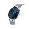 Daniel Wellington Classic Mesh Wristwatch 40mm Leather Business Watch Silver Blue Brown Gift for Men