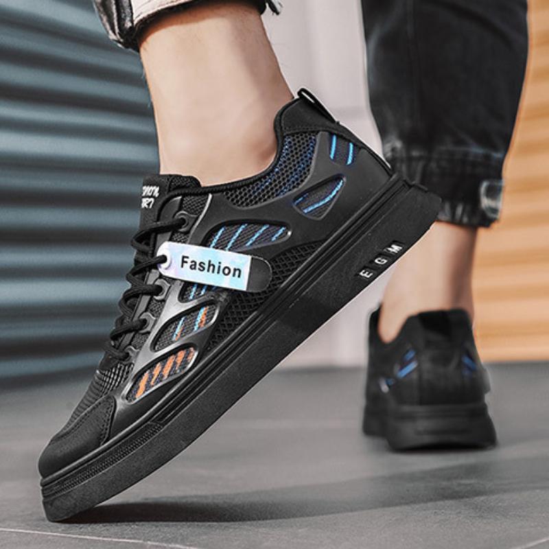 Fashion Men Shoes Comfortable Mesh Sport Shoes Walking Sneakers Breathable Running Shoes For Men Summer Tenis Shoe Zapatillas Zapatos