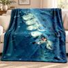 Cruzeiro Esporte Clube blanket Flannel Blanket Soft Cozy Plush Throw for Sofa Bed Lightweight Home Decoration Outdoor camping