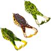 Frog Lures for Bass Fishing, Top Water Frog Bait Fish Gear for Beginners, Amateurs and Professionals