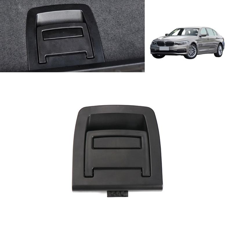 For E70 E71 X5 X6 2006-2013 Interior Rear Trunk Mat Tail Cover Handle Auto Accessories 2 Colors Keyhole